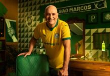 Palmeiras lança terceira camisa amarela e fará estreia contra o Sport