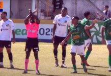 Jogador acusa torcedores de racismo e semifinal é paralisada na Segundona