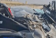 Motorista fica ferida após carro ser atingido por caminhão em Catanduva