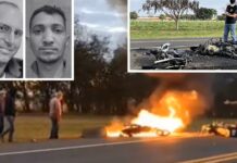 Motociclistas morrem após batida frontal em Araçatuba