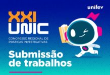XXI UNIC abre chamada para submissão de práticas investigativas