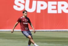 Rafael Tolói tem boa evolução física e pode ser titular do São Paulo contra o Botafogo