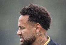 Neymar fica fora de treino e vira dúvida para clássico contra o São Paulo