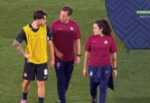 Garro tem lesão muscular de grau 2 na panturrilha