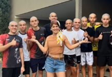 Jogadores do sub-14 do Mirassol raspam o cabelo em apoio à mãe de atleta com câncer