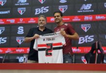 Rafael Tolói se diz pronto para estrear pelo São Paulo: “Posso agregar com experiência”