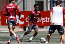 Oscar avança em recuperação, e dupla treina com elenco do São Paulo