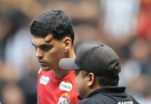 Brazão vira dúvida do Santos para clássico após CBF acionar protocolo de concussão cerebral