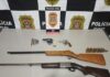 Homem é preso com armas ilegais em Sebastianópolis do Sul