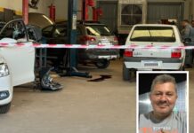 Mecânico morre ao ser atingido por peça após ar-condicionado de carro explodir