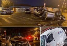Adolescente é suspeito de causar acidente ao dirigir carro e bater contra ambulância da prefeitura em Penápolis