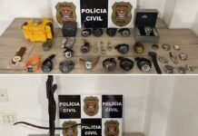 Polícia apreende mais de mil objetos furtados de veículos e prende suspeito por receptação em Rio Preto