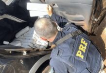 PRF apreende veículo transportando cerca de 400 kg de maconha em Icém