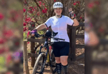 Ciclista cai, bate a cabeça no chão e morre