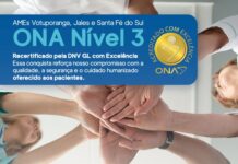 AMEs de Votuporanga, Jales e Santa Fé do Sul conquistam recertificação ONA Nível 3 – Excelência em Gestão