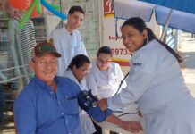 Alunos de Enfermagem da Unifev promovem ações de saúde à comunidade