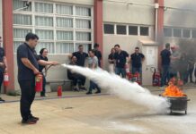 Brigadistas da Unifev participam de treinamento de emergência 2025