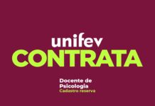Unifev contrata docentes para curso de Psicologia