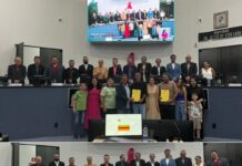 Câmara homenageia família Gibin com denominação de ruas