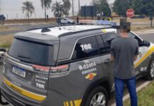 Polícia Rodoviária prende homem procurado pela Justiça