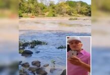 Corpo de homem que desapareceu após pular em cachoeira para fugir da Polícia Ambiental é encontrado