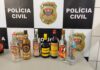Polícia apreende garrafas de bebidas sem nota fiscal durante operação em Novo Horizonte