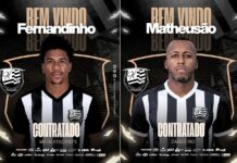 CAV anuncia as contratações de Fernandinho e Matheusão