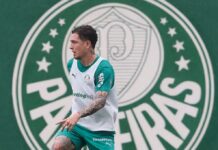 Aníbal Moreno participa de parte do treino e pode reforçar o Palmeiras contra a LDU