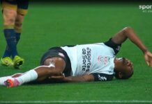 Vitinho passa por cirurgia no joelho após lesão, e Corinthians planeja início de recuperação