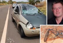 Morre homem que foi atropelado por carro em evento de ciclismo não autorizado pelo DER