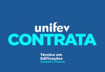 Unifev abre processo seletivo para contratação de técnico em edificação