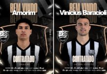 CAV anuncia os retornos de Amorim e Vinicius Baracioli