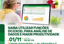 Unifev oferecerá curso de Excel focado em análise de dados e maior produtividade