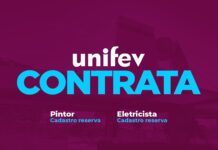Unifev abre processo seletivo para contratação de pintor e eletricista