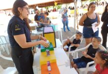 Unifev leva diversão e cuidados à população em festas do Dia das Crianças