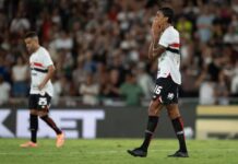 São Paulo sofre pior derrota em 24 anos em goleada por 6 a 0 para o Fluminense