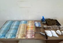 Homem é preso com arma, drogas e R$ 5 mil em espécie dentro de condomínio em Buritama