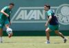 Palmeiras inicia trabalhos de olho no Santos sem sete jogadores