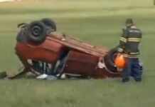 Segue internado sob escolta pai de menino que morreu em acidente de carro em Valentim Gentil