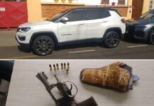 Capotamento em Mirassol expõe venda de carro furtado e termina com prisão