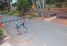 Aposentado é agredido com ‘voadora’ e tem o celular roubado por homem em Rio Preto