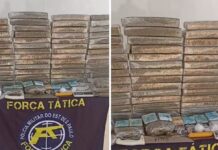 Polícia Militar prende trio e apreende quase 50 kg de drogas em Votuporanga