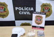 DISE de Votuporanga prende investigado por ‘distribuir’ cocaína
