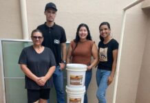 NVMA da Unifev doa composteiras para Associação Irmã Elvira