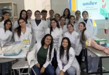 Unifev promove curso sobre técnicas de coleta de sangue