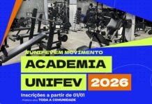 Academia Unifev: inscrições estarão abertas à comunidade já no primeiro dia do ano pelo site da Instituição