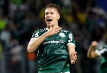 Palmeiras formaliza ao Atlético-MG execução da compra dos direitos de Bruno Fuchs