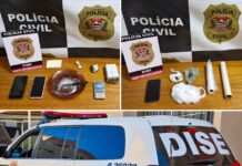 DISE prende um homem e duas mulheres durante operação contra o tráfico de drogas em Votuporanga