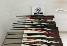Polícia é acionada em Nipoã após discussão de casal e prende homem com 13 armas de fogo