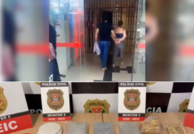 Cozinheira é presa por tráfico de drogas na frente da escola onde trabalha em Rio Preto